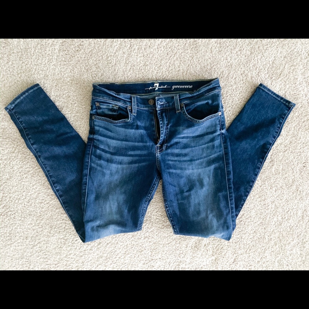 7 For All Mankind Gwenevere skinny jeans